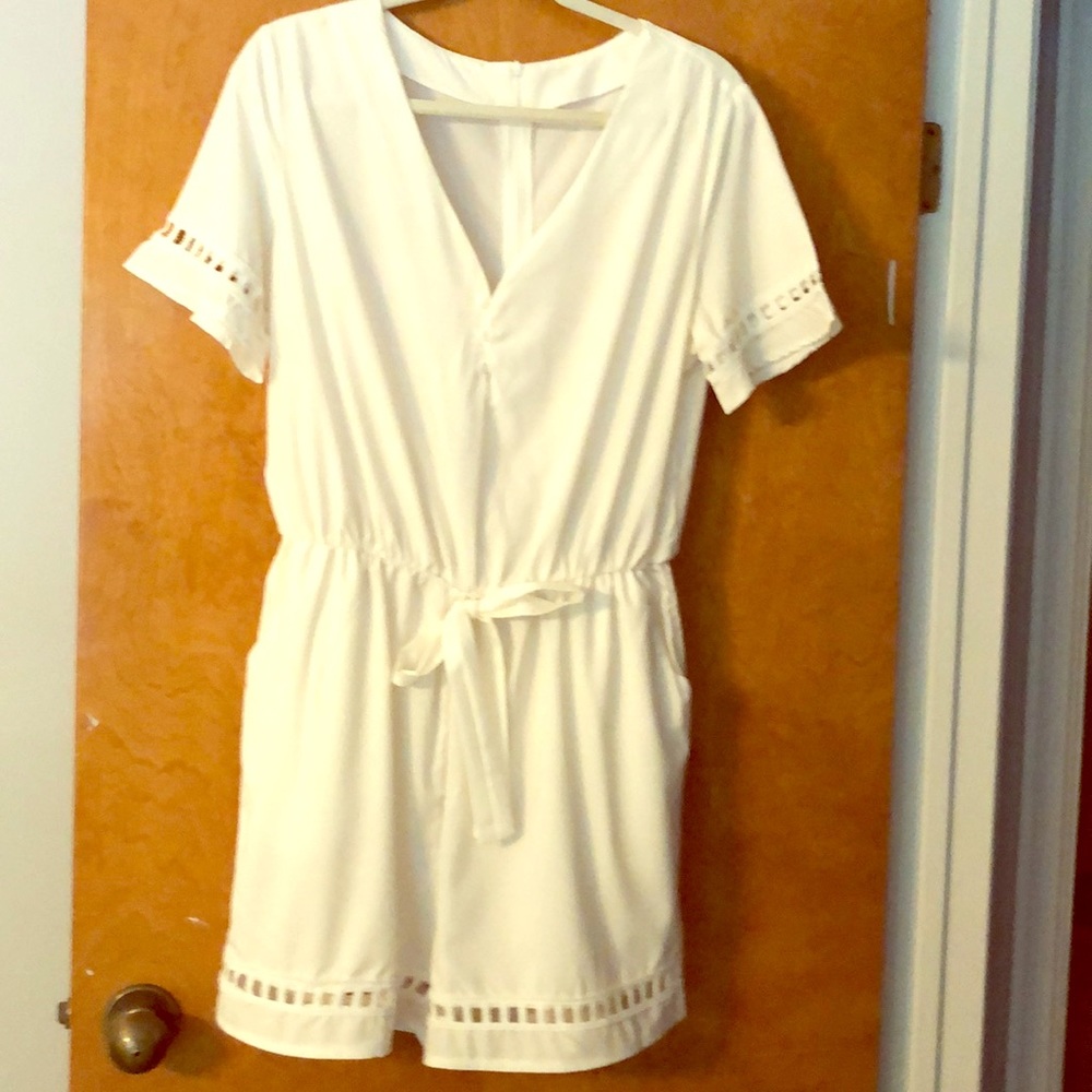 White romper
